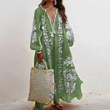 Mc | Oversize dresses with vintage print