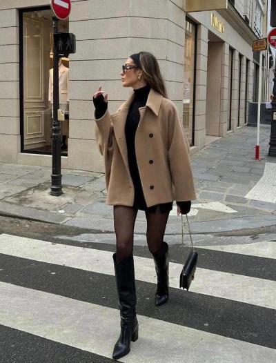 Elona | Modern Button-Up Jacket for Women: Chic and Comfortable