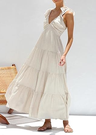 Mc | Maxi dress with ruffles