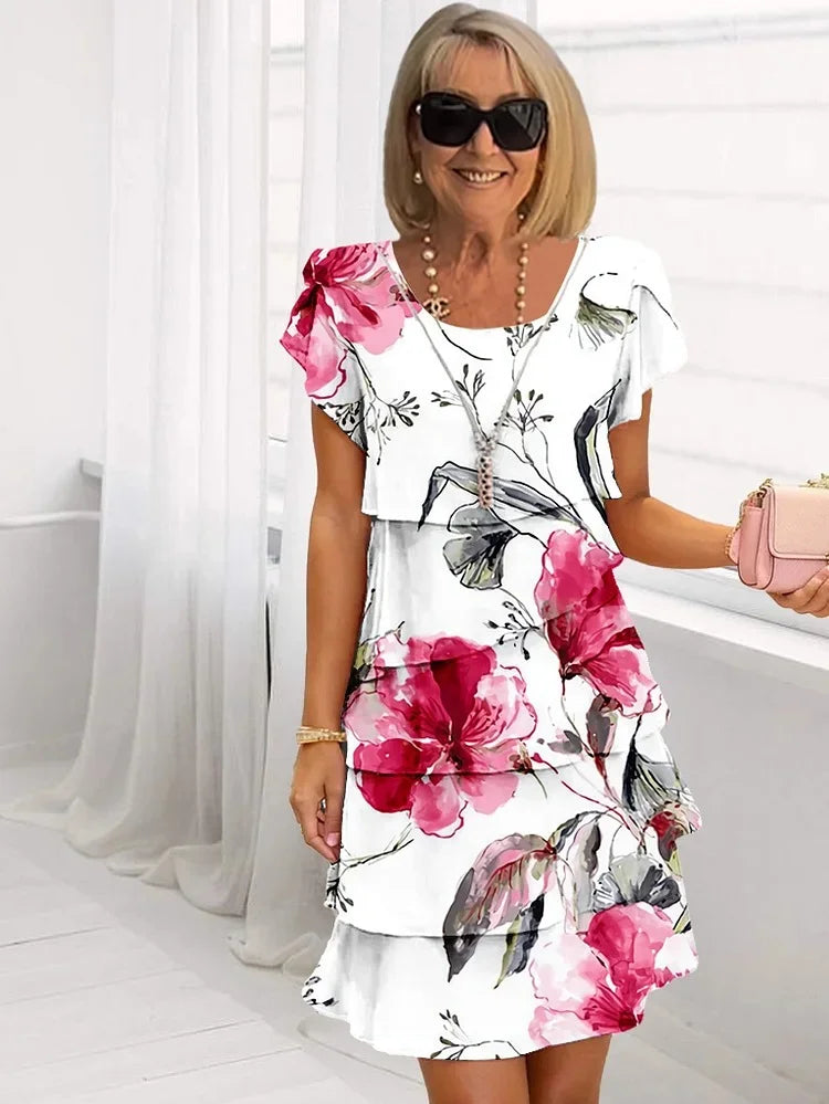 Elina floral dress