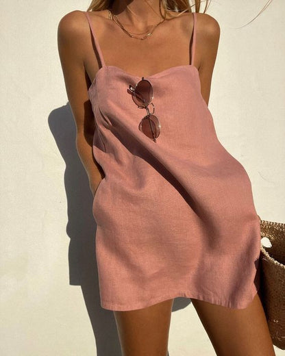 Mc | Mini dress with straps