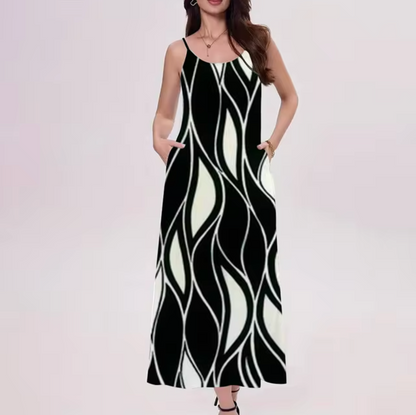 LP | Dress with wave pattern