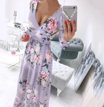 Catherine - Long-sleeved dress
