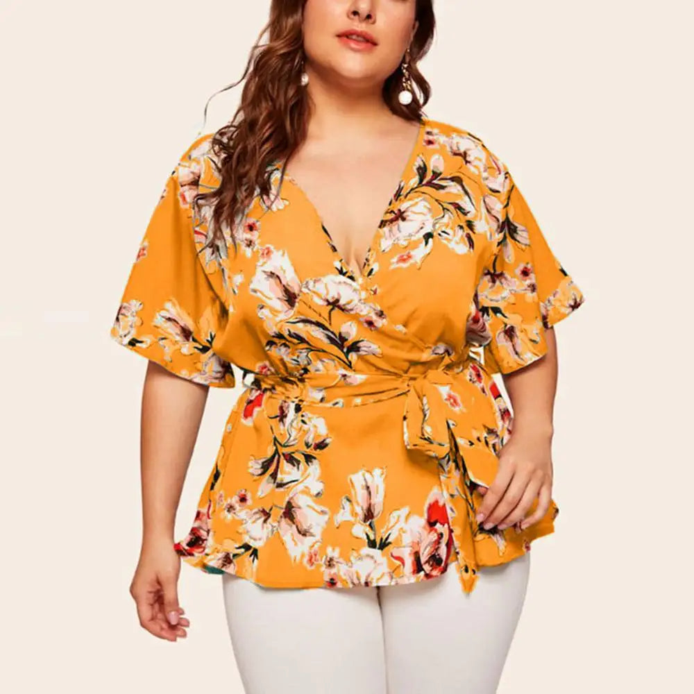 Vardi Dante™ Fenna Plus-Size Top | Colorful and versatile