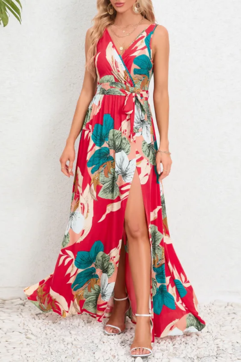 Anaëlle | Flowery Long Dress for Women