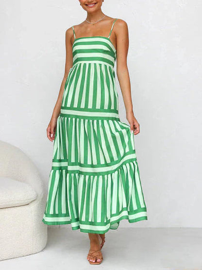 LP | Striped maxi dress