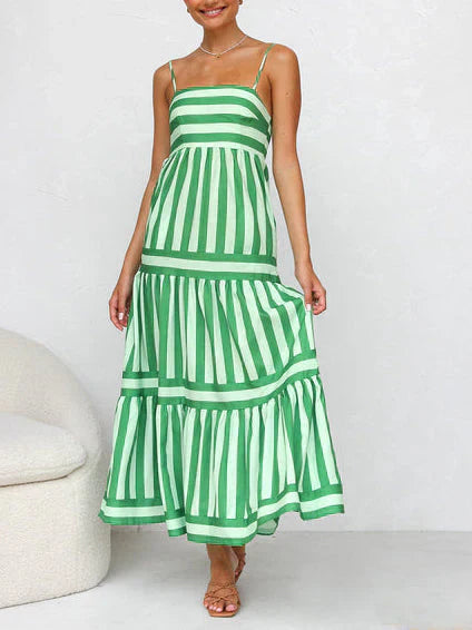 LP | Striped maxi dress