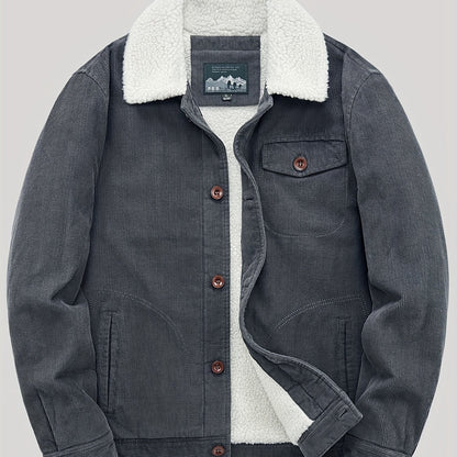 Sven | Fleece button-up jacket