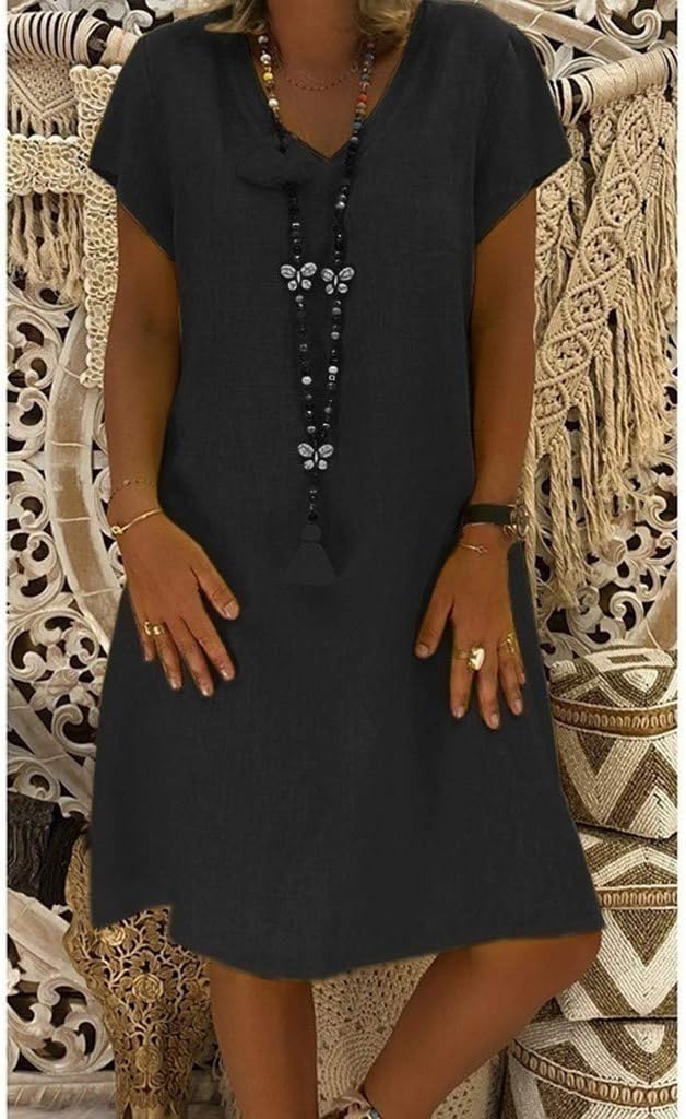 LP | Wide cotton casual dress