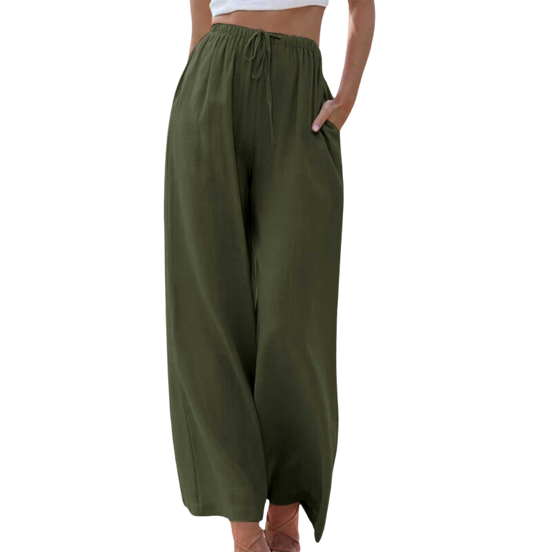 LP | High-waisted and wide-leg pants