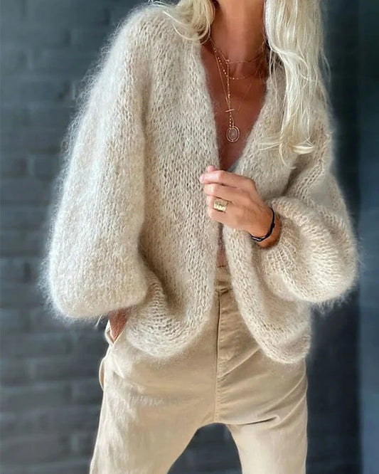 Amélie - Elegant wool cardigan