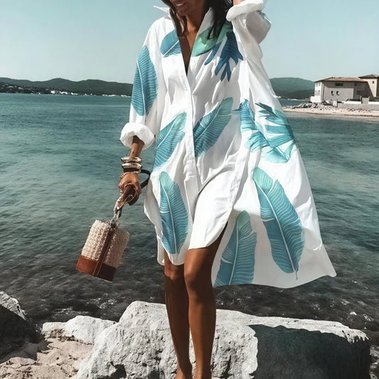 Relaxed and elegant summer shirt with a casual and elegant look