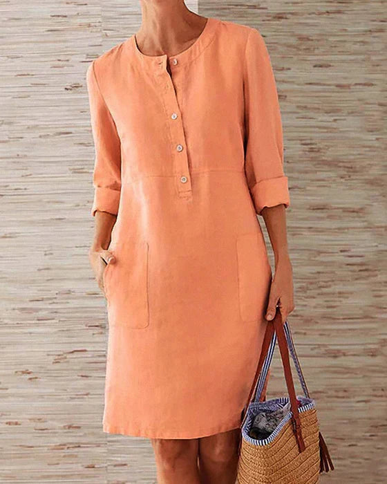 LP | One-color elegant dress