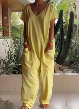 LP | Fashion Streetwear New loose-fitting jumpsuit