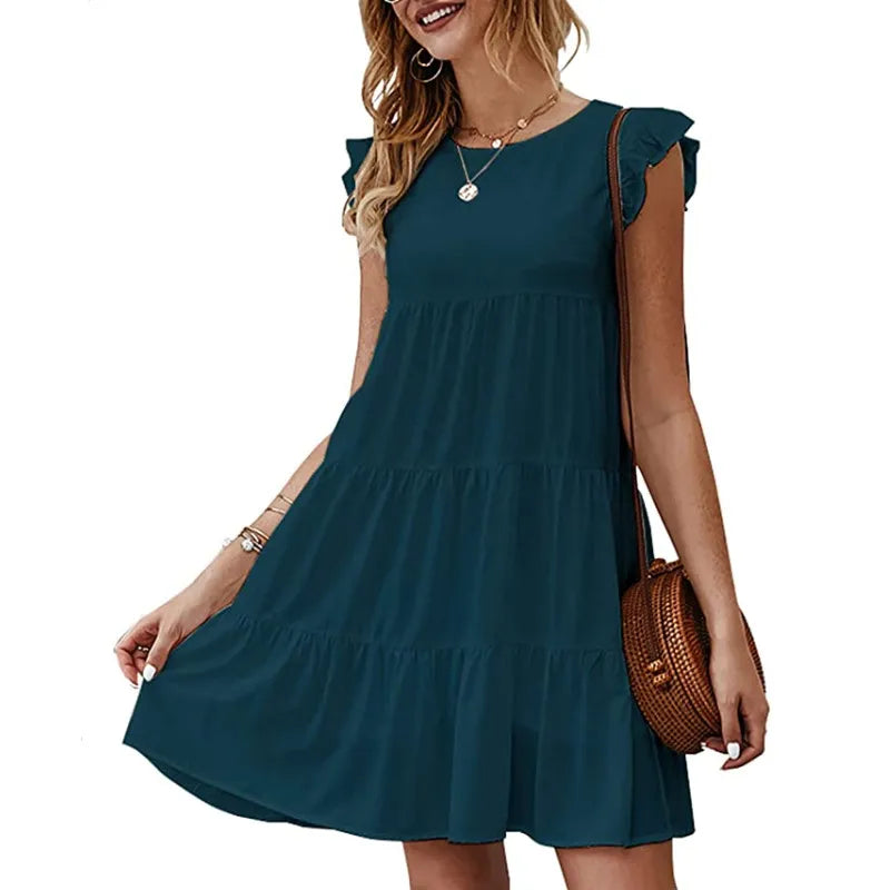LP | Short-sleeved dress perfect for warm weather