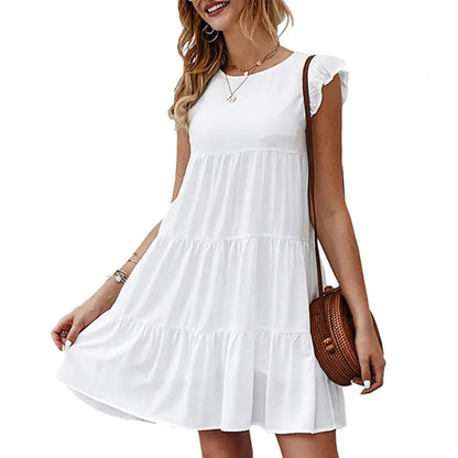 LP | Short-sleeved dress perfect for warm weather