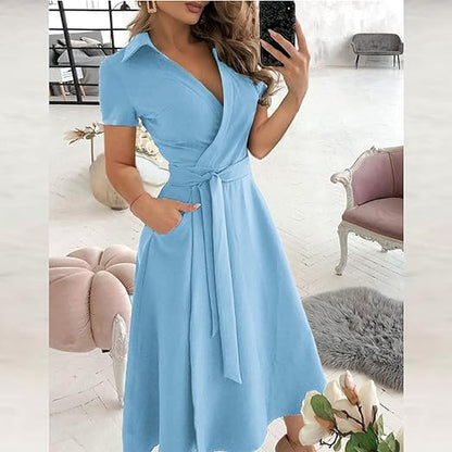 LP | Fashionable long-sleeved dress