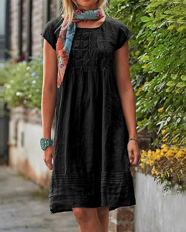 Maisie - Casual vintage linen dresses for women