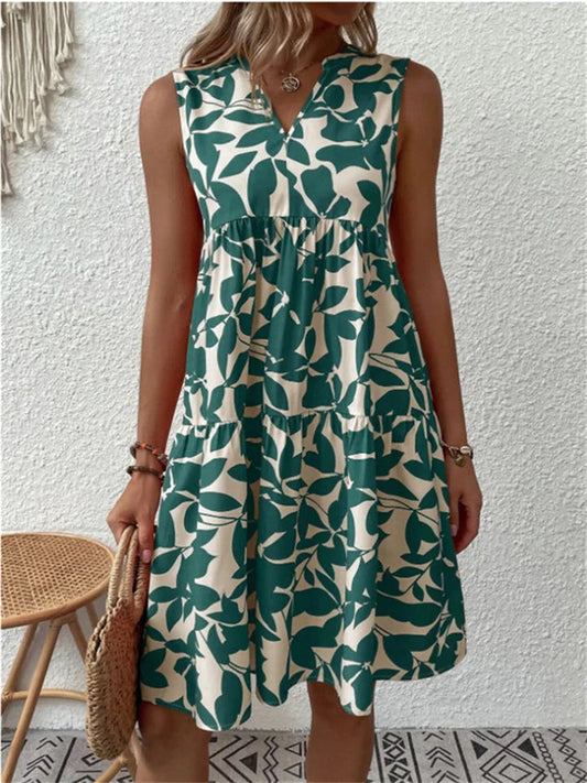 LD Women's casual short summer dress