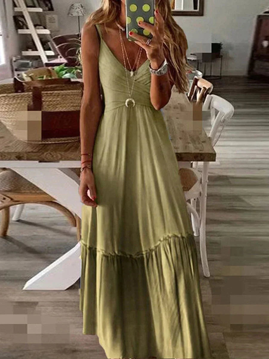 Mc | Elegant casual summer long dress