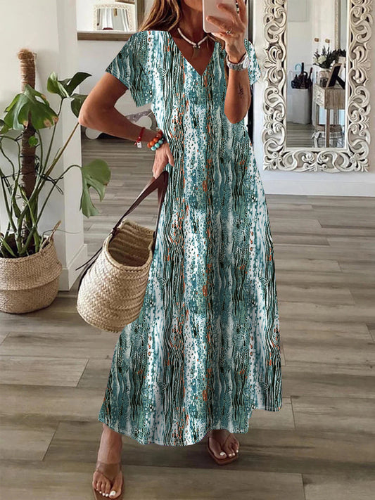 LD Simian dress with oversized hem for women