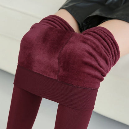 Nana - Vibrant, fluffy leggings for women