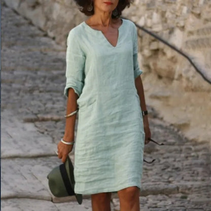 V-neck dresses for women