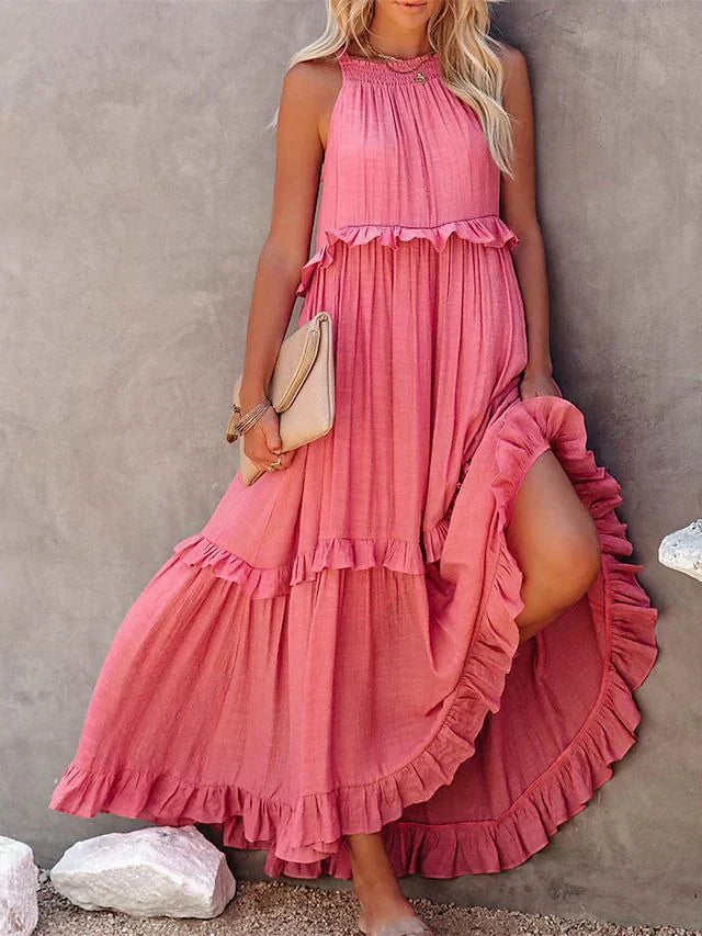 Mc | Beach Dresses with Ruffles