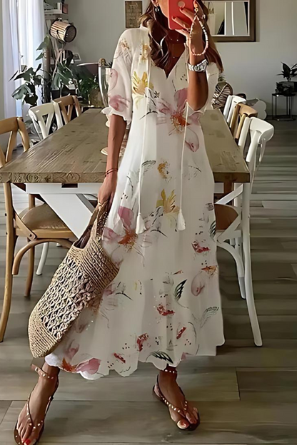 LP | Long elegant floral dress