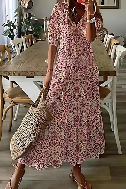 Mc | long elegant floral dress