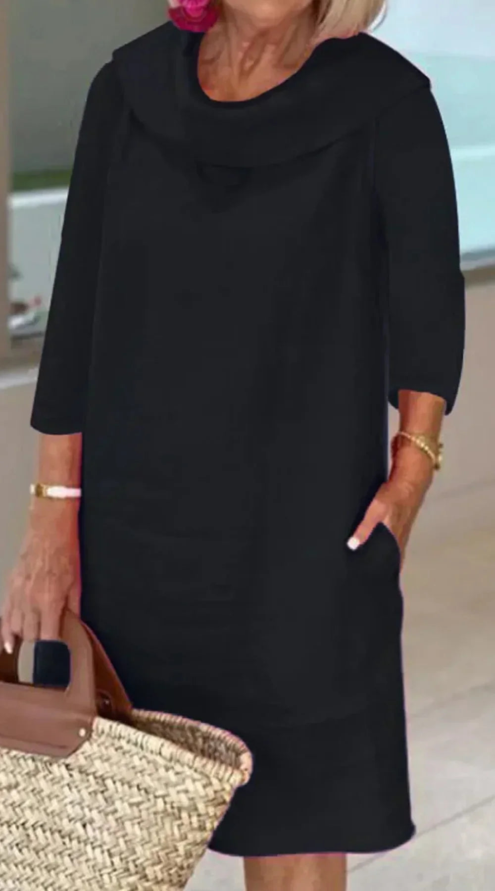 Mc | Dress with collar