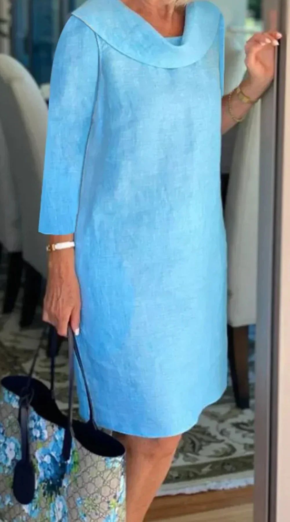 Mc | Dress with collar