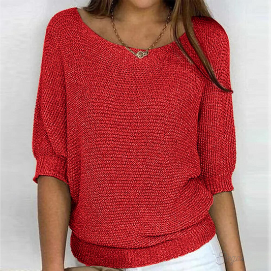 Aurora - Klassieke Top with V-Hals