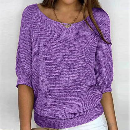 Aurora - Klassieke Top with V-Hals