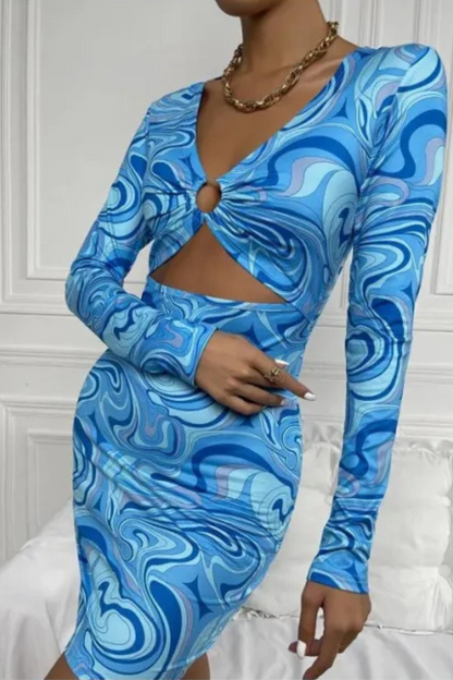 Aven | Fitted and flared casual dress