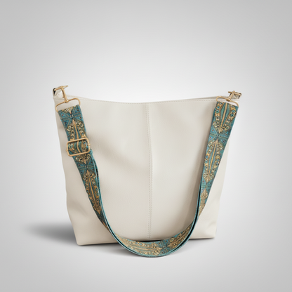 Chelsey's Vintage Charm | Leather Shoulder Bag