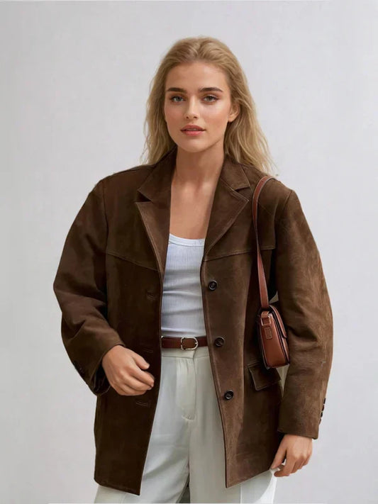 Banbury | Chic and Comfortable Women's Suede Blazer