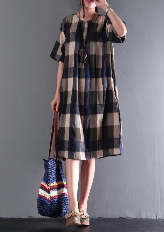 LP | Summer plaid dress