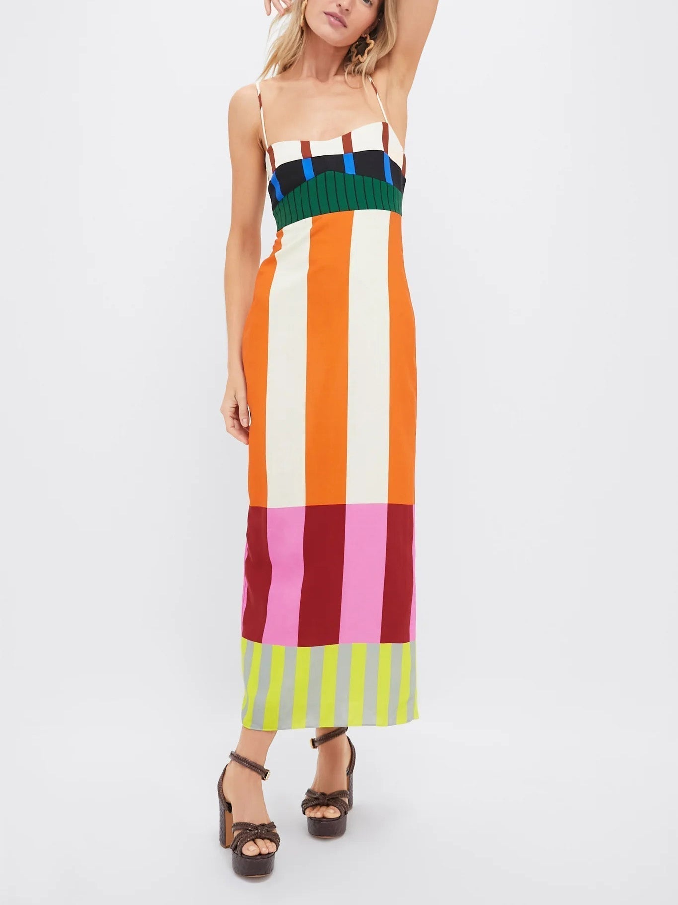 LD Long Dress Paloma Multicolored Bengal
