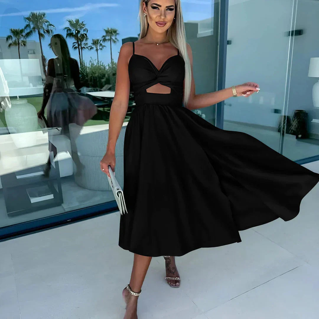 LP | Elegant summer dress with slit