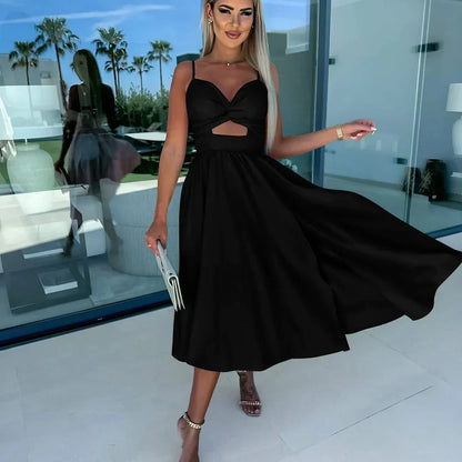 LP | Elegant summer dress with slit