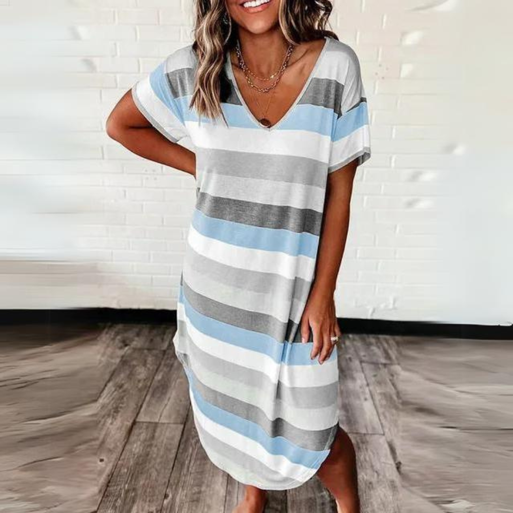 LP | Comfortable V-neck dress