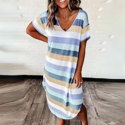 LP | Comfortable V-neck dress
