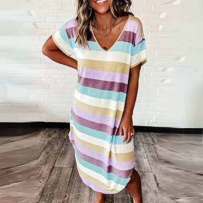 LP | Comfortable V-neck dress