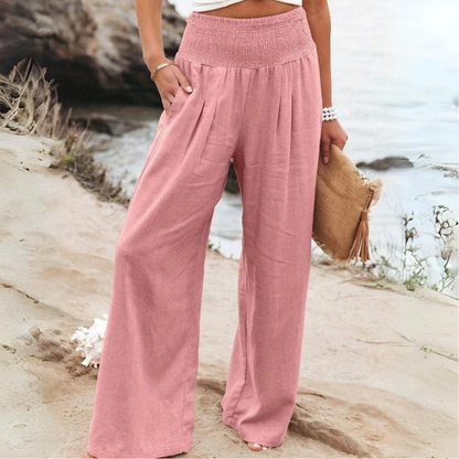 Emma - Elegant mid-rise pants