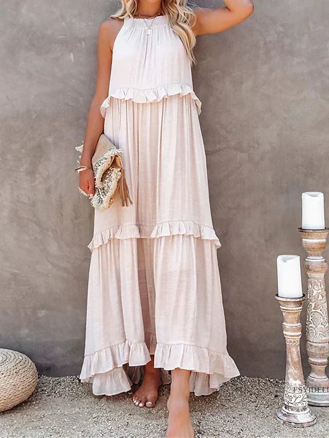Mc | Beach Dresses with Ruffles