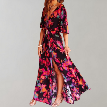 LP | Maxi summer wrap dress