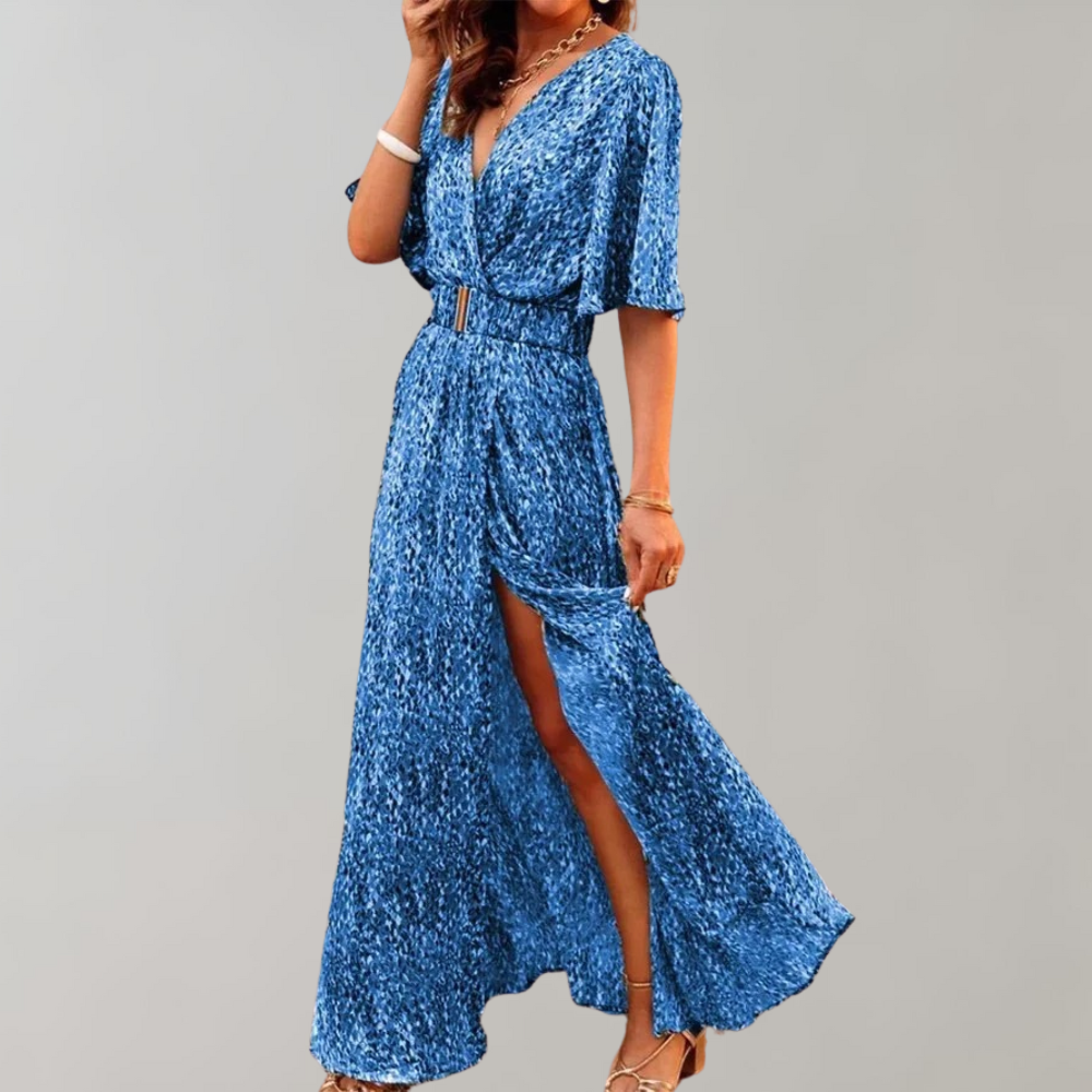 LP | Maxi summer wrap dress