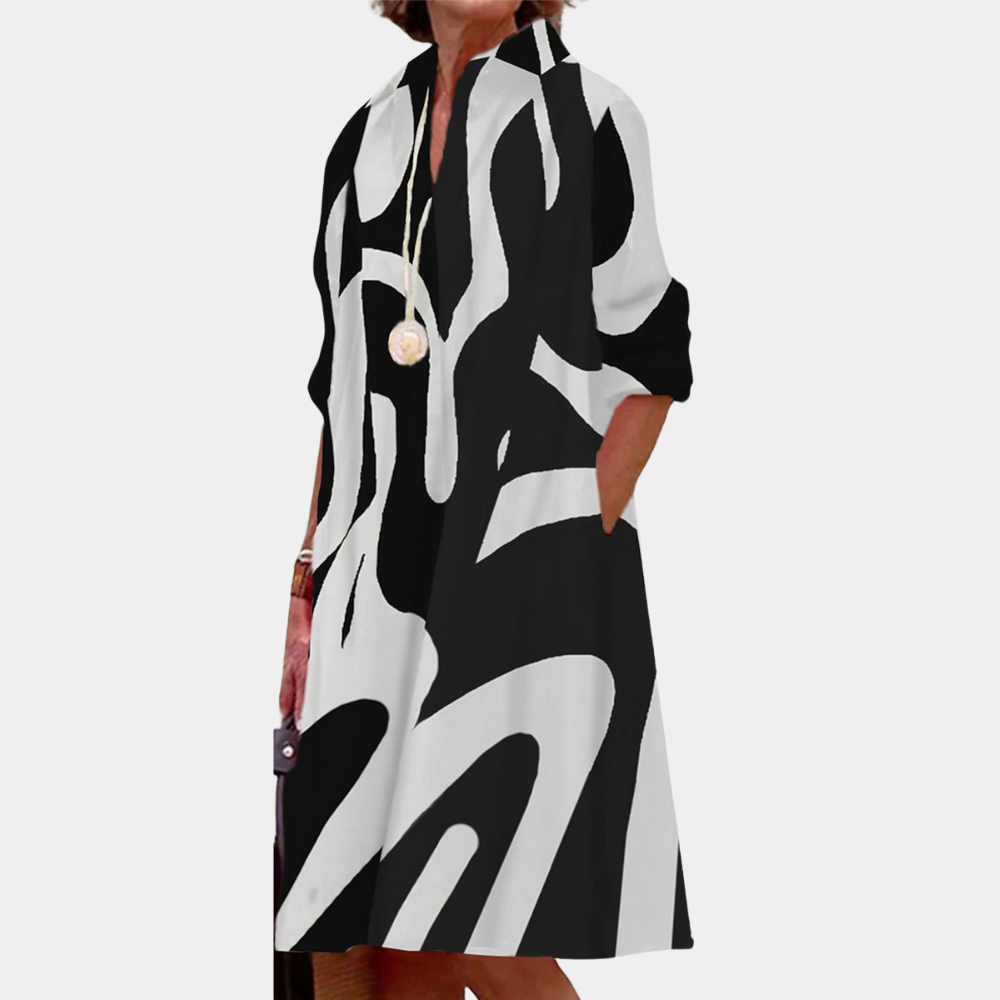 LP | Women's casual dress with print