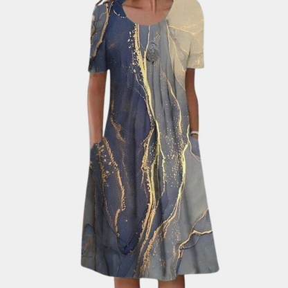 LP | women's casual midi dress